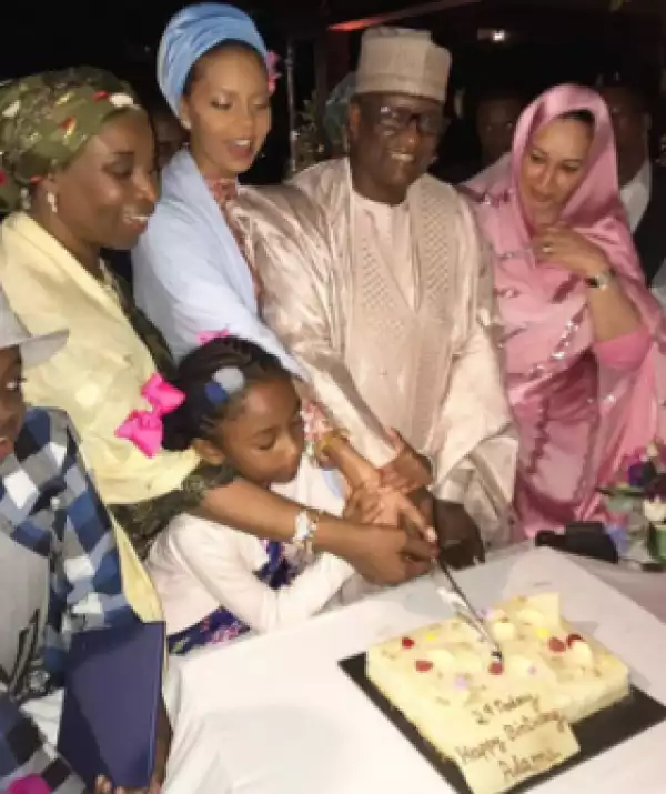Zahra Buhari And Her Hubby, Ahmed Attend Her Sister-In-Law In Spain (Photos)